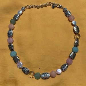 Brighton sterling silver multi-stone necklace